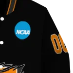customized tennessee volunteers claw shred black varsity jacket best selling