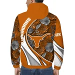 customized texas longhorns blossoms helmet orange windbreaker jacket best selling