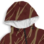 customized texas state bobcats abstract streaks maroon windbreaker jacket best selling