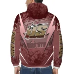 customized texas state bobcats us rock star maroon windbreaker jacket best selling