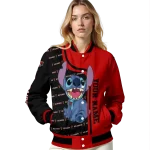 customized texas tech red raiders stitch laughing red varsity jacket best selling