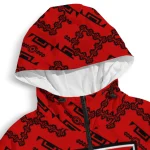 customized texas tech red raiders trellis mesh red windbreaker jacket best selling
