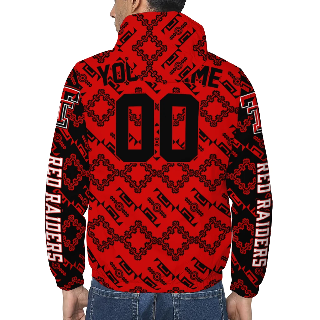 customized texas tech red raiders trellis mesh red windbreaker jacket trendy customized texas tech red raiders trellis mesh red windbreaker jacket trendy