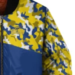 customized toledo rockets camouflage splash blue bomber jacket best selling