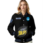customized toledo rockets claw shred black varsity jacket best selling