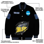 customized toledo rockets claw shred black varsity jacket best selling