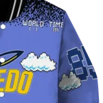 customized toledo rockets mario blocks blue black varsity jacket best selling