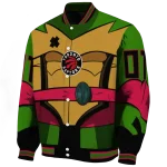 customized toronto raptors turtle armor varsity jacket best selling