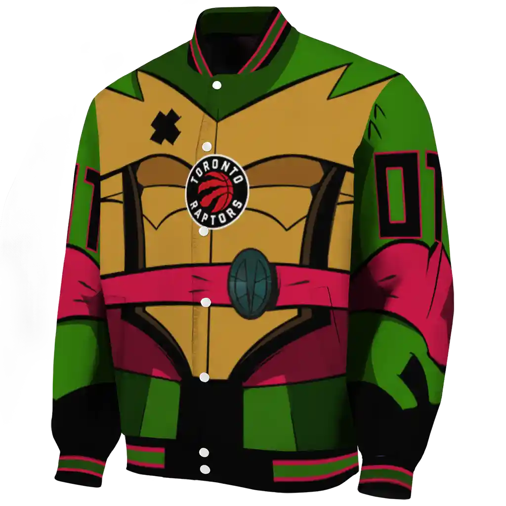 customized toronto raptors turtle armor varsity jacket best selling customized toronto raptors turtle armor varsity jacket best selling