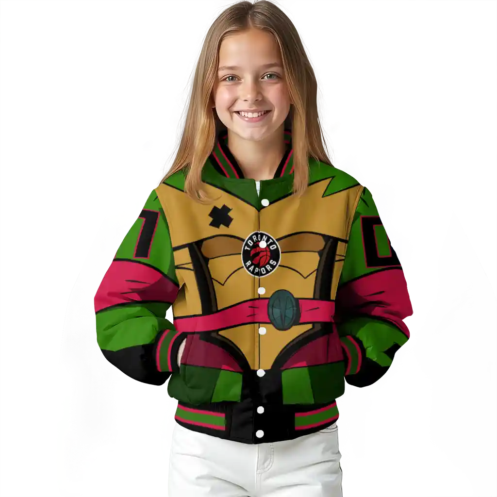 customized toronto raptors turtle armor varsity jacket top rated customized toronto raptors turtle armor varsity jacket top rated