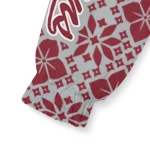 customized troy trojans geometric blossom red windbreaker jacket best selling