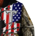 customized troy trojans patriot deer camouflage bomber jacket best selling
