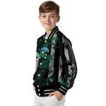 customized tulane green wave star stripes green black varsity jacket best selling