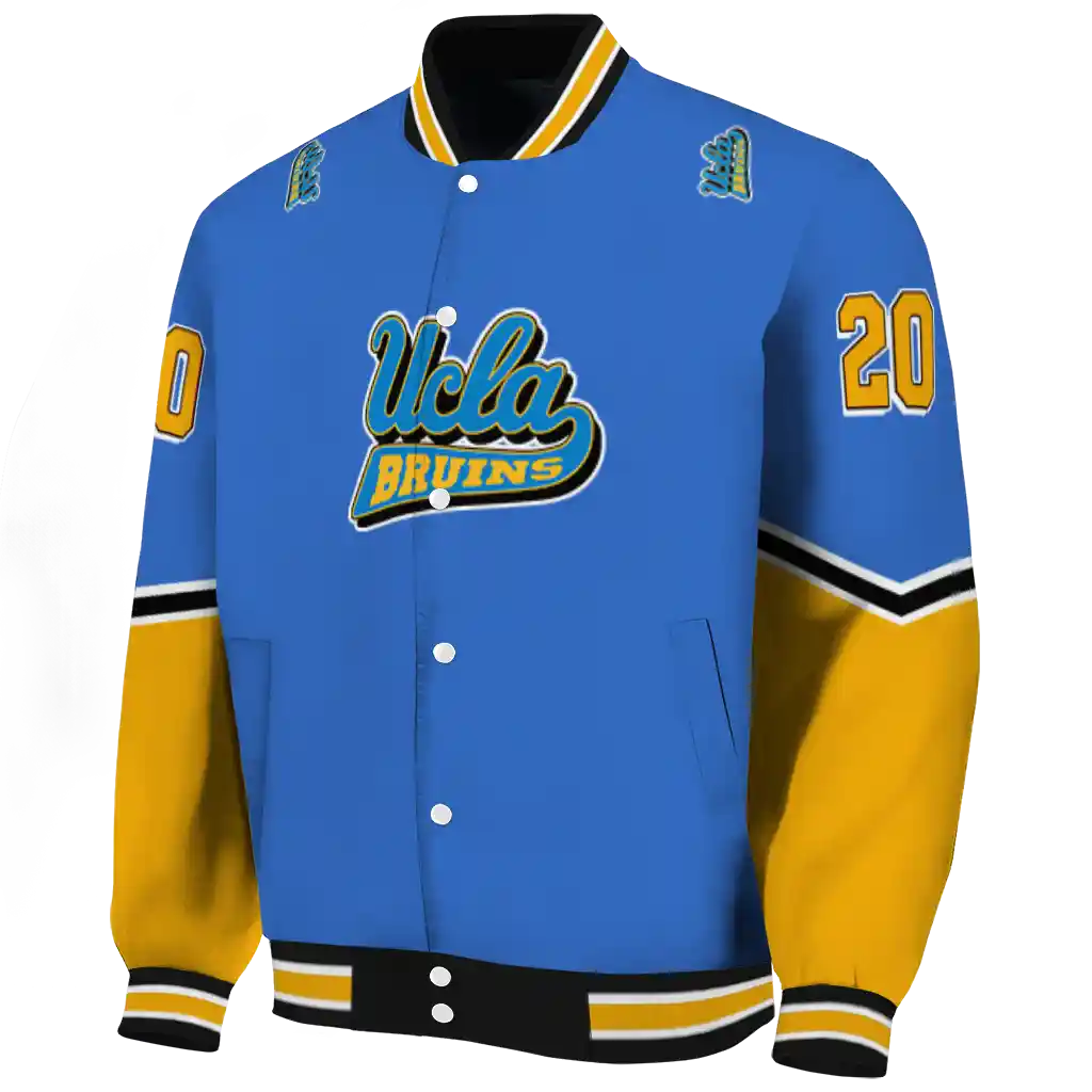 customized ucla bruins chevron style blue varsity jacket best selling customized ucla bruins chevron style blue varsity jacket best selling