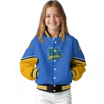 customized ucla bruins chevron style blue varsity jacket best selling
