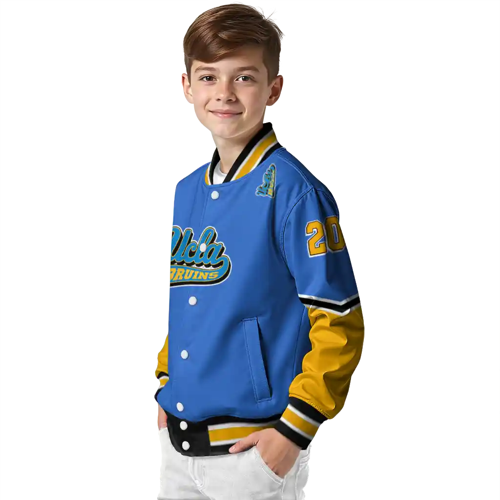 customized ucla bruins chevron style blue varsity jacket trendy customized ucla bruins chevron style blue varsity jacket trendy