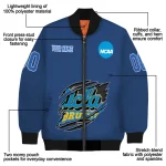 customized ucla bruins claw mark blue bomber jacket best selling