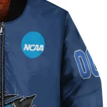 customized ucla bruins claw mark blue bomber jacket best selling
