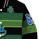 customized ucla bruins clover green lines green black varsity jacket best selling