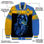 customized ucla bruins reaper hands blue black varsity jacket best selling