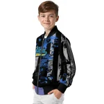 customized ucla bruins star stripes blue black bomber jacket best selling