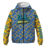 customized ucla bruins trellis mesh blue windbreaker jacket best selling