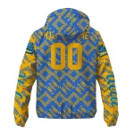 customized ucla bruins trellis mesh blue windbreaker jacket best selling