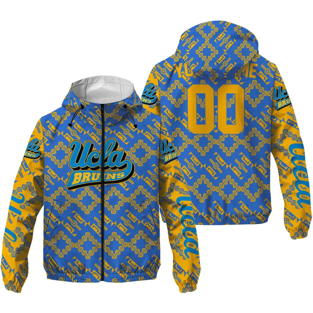 customized ucla bruins trellis mesh blue windbreaker jacket high quality customized ucla bruins trellis mesh blue windbreaker jacket high quality