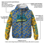 customized ucla bruins trellis mesh blue windbreaker jacket best selling