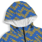 customized ucla bruins trellis mesh blue windbreaker jacket best selling
