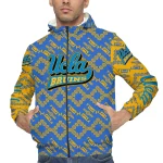 customized ucla bruins trellis mesh blue windbreaker jacket best selling
