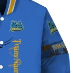 customized ucla bruins tribal deer art blue varsity jacket best selling