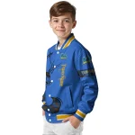 customized ucla bruins tribal deer art blue varsity jacket best selling