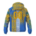 customized ucla bruins tribal swirls blue windbreaker jacket best selling