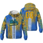 customized ucla bruins tribal swirls blue windbreaker jacket best selling