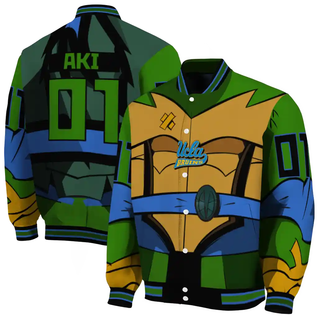 customized ucla bruins turtle armor varsity jacket fashion forward customized ucla bruins turtle armor varsity jacket fashion forward