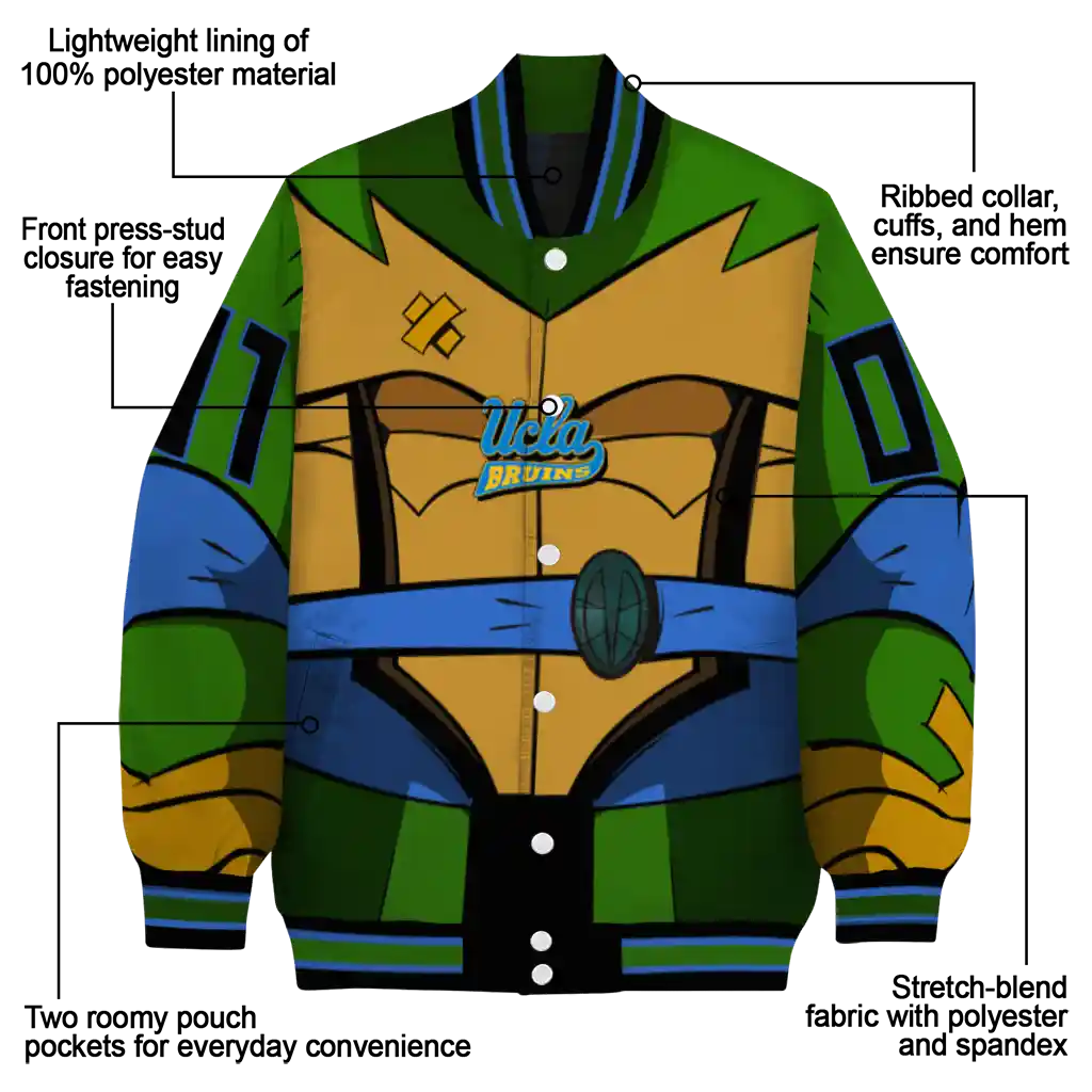 customized ucla bruins turtle armor varsity jacket new arrival customized ucla bruins turtle armor varsity jacket new arrival
