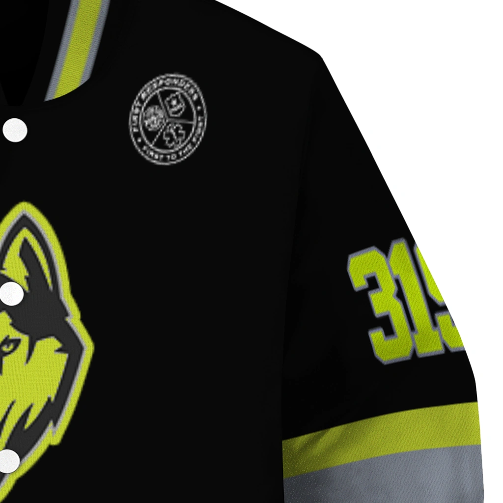 customized uconn huskies heartbeat accent black green varsity jacket premium grade customized uconn huskies heartbeat accent black green varsity jacket premium grade
