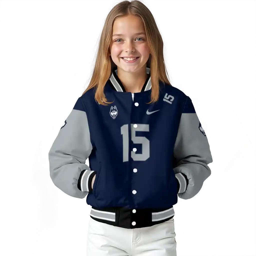 customized uconn huskies team patch blue varsity jacket top rated customized uconn huskies team patch blue varsity jacket top rated