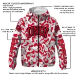 customized unlv rebels camouflage mashup red windbreaker jacket best selling