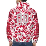 customized unlv rebels camouflage mashup red windbreaker jacket best selling
