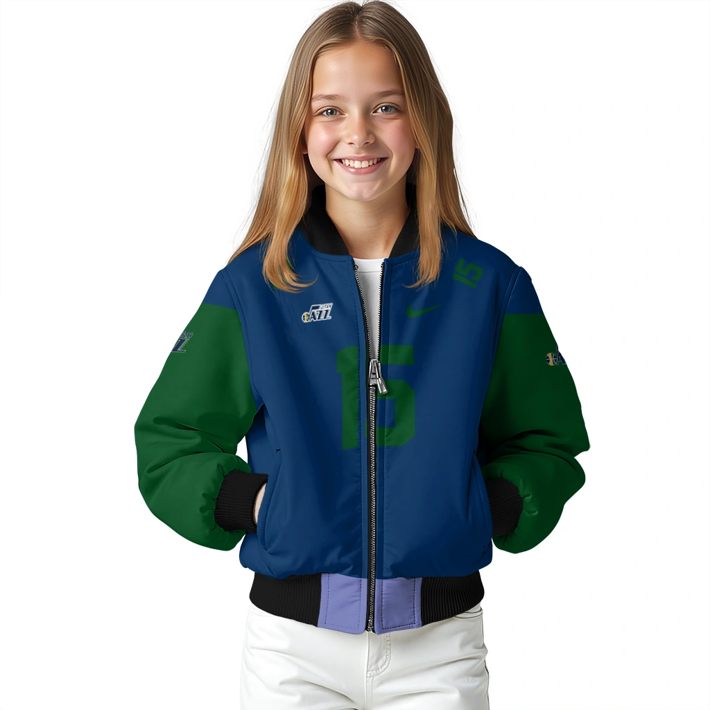 customized utah jazz team patch navy bomber jacket top rated customized utah jazz team patch navy bomber jacket top rated