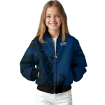 customized utah jazz tribal deer art navy bomber jacket best selling