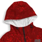 customized utah utes shards cluster red windbreaker jacket best selling