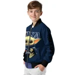 customized utsa roadrunners adorable yoda orange black bomber jacket best selling