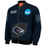 customized utsa roadrunners claw mark orange bomber jacket best selling