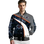 customized utsa roadrunners electric flash orange varsity jacket best selling