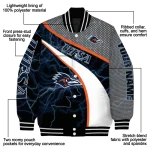 customized utsa roadrunners electric flash orange varsity jacket best selling