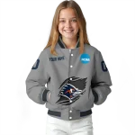 customized utsa roadrunners feral slash grey varsity jacket best selling