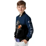 customized utsa roadrunners groot football orange black bomber jacket best selling